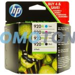 HP 920XL C2N92AE CMYK TINTE - 2100 FARBSEITEN FÜR OFFICEJET 6000