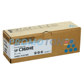 RICOH 408185 CYAN TONER - 5000 SEITEN FÜR SP-C360DNW
