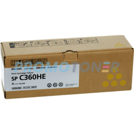 RICOH 408187 GELB TONER - 5000 SEITEN FÜR SP-C360DNW