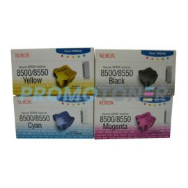 Xerox Phaser 8500 Solid Ink CMYK High Yield Pack of 4