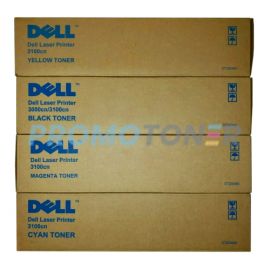 Dell 3100 Toner CMYK High Yield Pack of 4