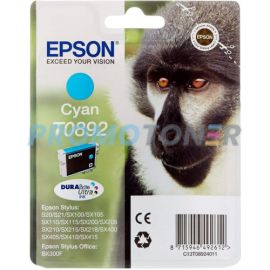 EPSON T0892 C13T08924011 CYAN TINTE - 185 SEITEN FÜR STYLUS S21