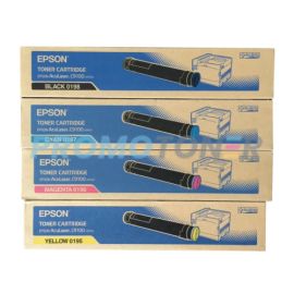 Epson 0195-0198 Toner CMYK Pack of 4