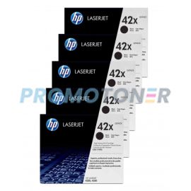 HP 42X Toner Black 5 Pack