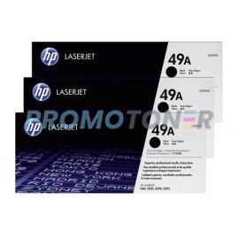 HP 49A Toner Black 3 Pack