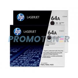 HP 64A Toner Black 2 Pack