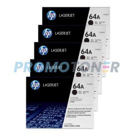 HP 64A Toner Black 5 Pack
