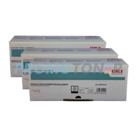 Oki ES5431/ES3452/ES5462 Toner Black 3 Pack