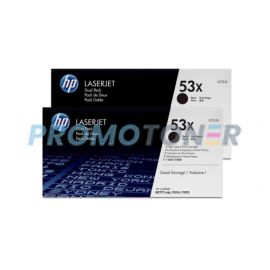 HP 53X Dualpack Toner Black 2 Pack