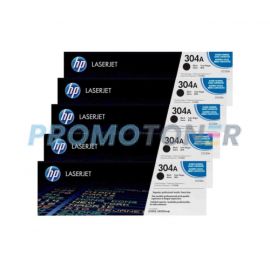 HP 304A Toner Black 5 Pack