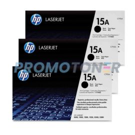 HP 15A Toner Black 3 Pack