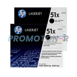 HP 51X Toner Black 2 Pack