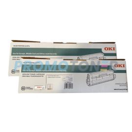 Oki ES8453/ES8473 Toner Black 2 Pack