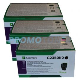 Lexmark C2425DW Toner Black 3 Pack