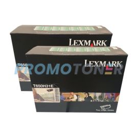 Lexmark T650N Corporate Toner Black 25K 2 Pack