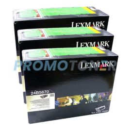 Lexmark TS654dn Corp Toner Black 30K 3 Pack