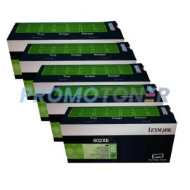 Lexmark 602XE Corp Toner Black 20K 5 Pack