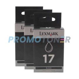 Lexmark 17 Ink Cartridge Black Pack Of 3