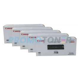 Canon 708 Toner Cartridge Black Pack Of 5