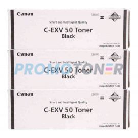 Canon C-exv 50 Toner Black Pack Of 3