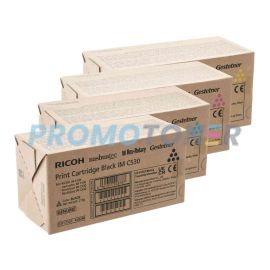 Ricoh IM C530 Toner CMYK Pack of 4