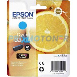 EPSON 33XL C13T33624010 CYAN TINTE - 650 SEITEN FÜR EXPRESSION PREMIUM XP-530