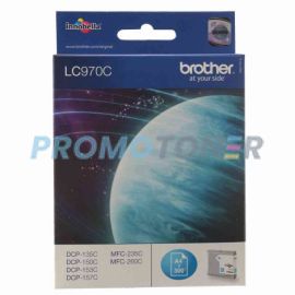BROTHER LC-970 LC-970C CYAN TINTE - 300 SEITEN FÜR DCP-135C