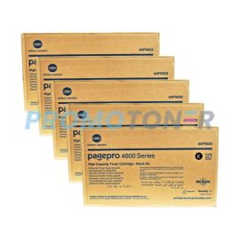 Konica Minolta Pagepro 4650EN Toner Black (type Eu) Pack Of 5