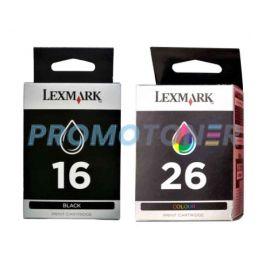 Lexmark 16 - 26 Ink Black - Tri-Color