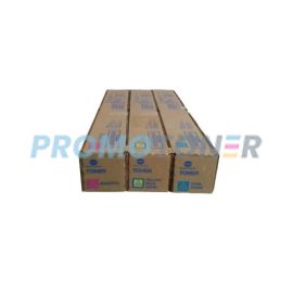 Konica Minolta TN-221A Toner CMY Low Yield Pack of 3