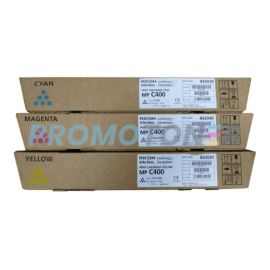 Ricoh MP C400 Toner CMY Pack of 3