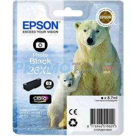 EPSON 26XL C13T26314010 PHOTO BLACK TINTE - 400 FOTOS FÜR EXPRESSION PREMIUM XP-520