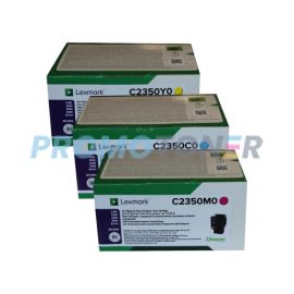 Lexmark C2425DW Toner CMY Pack of 3