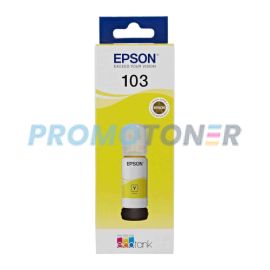 EPSON 103 C13T00S44A10 YELLOW INK - 7500 PAGES FOR ECOTANK L11050