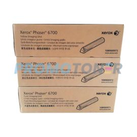 Xerox Phaser 6700 Imaging Unit CMY Pack of 3