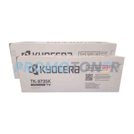Kyocera Mita TK-8735 Toner Kit Black Pack Of 2