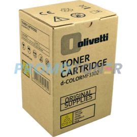 OLIVETTI B1355 GELB TONER - 9000 SEITEN FÜR D-COLOR MF3302