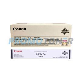 Canon C-EXV34 Toner Toner and Drum Black Pack of 2