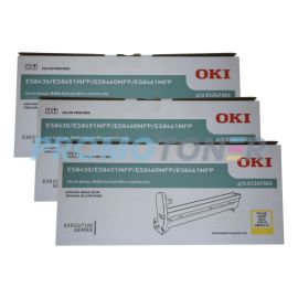 Oki ES8430 ES8460 Image Drum CMY Pack of 3