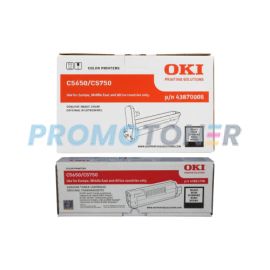 Oki C5650 Toner and Drum Black Pack of 2