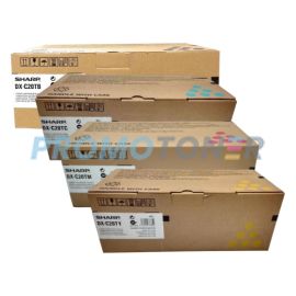 Sharp DX-C200 DX-C200P Toner CMYK Pack of 4