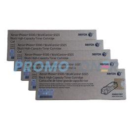 Xerox Phaser 6500 Toner Black 5 Pack