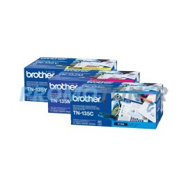 Brother TN-135 Toner CMY Pack of 3