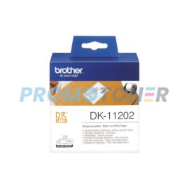 BROTHER DK-11202 SCHWARZ AUF WEIß ETIKETTEN FÜR QL-500