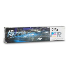 HP 913A F6T77AE CYAN TINTE - 3000 SEITEN FÜR PAGEWIDE 352DW