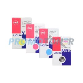 OCE IJC236 IJC246 Dye Pigment Ink CMYK - 130ml Pack of 4