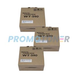 Kyocera Mita WT-590 Waste Toner Box Pack Of 3
