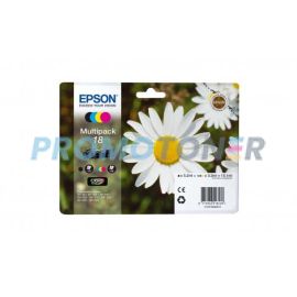 EPSON 18 C13T18064010 SCHWATZ/ FARBE TINTE - 175 SCHWARZ/WEIß SEITEN FÜR EXPRESSION HOME XP-102