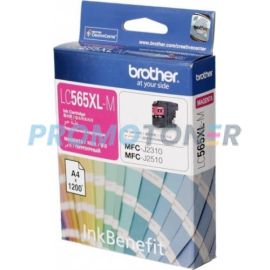 BROTHER LC-565XL LC-565XL-M MAGENTA TINTE - 1200 SEITEN FÜR MFC-J2310