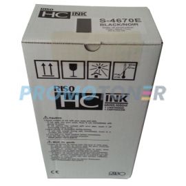 RISO S-4670E SCHWARZ TINTE - 64000 SEITEN FÜR HC 5000